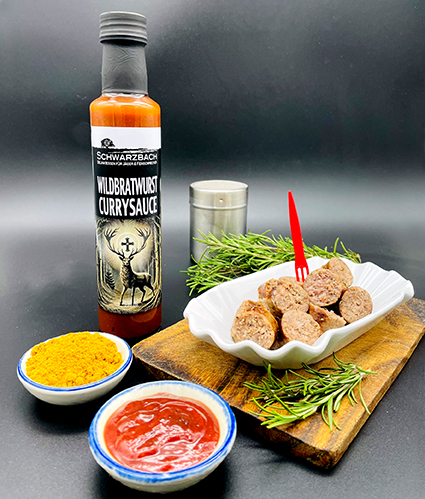 Wildbratwurst Currysauce Wildbratwurst Currysauce